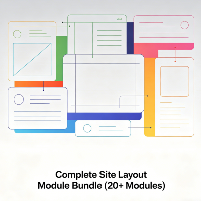 Complete Site Layout Module Bundle (20+ Modules)