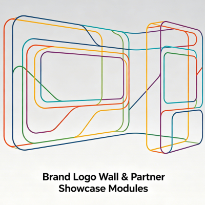 Brand Logo Wall & Partner Showcase Modules