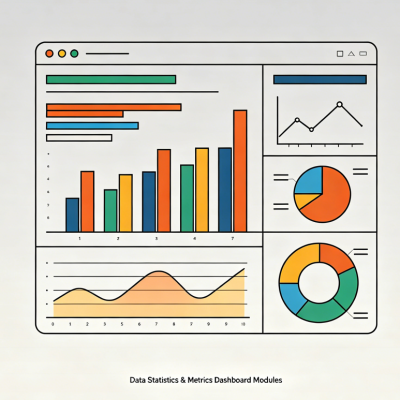 Data Statistics & Metrics Dashboard Modules