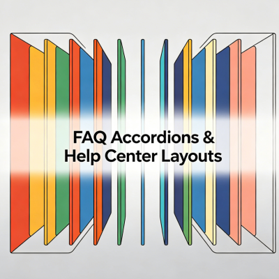 FAQ Accordions & Help Center Layouts