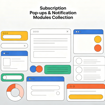 Subscription Pop-ups & Notification Modules Collection