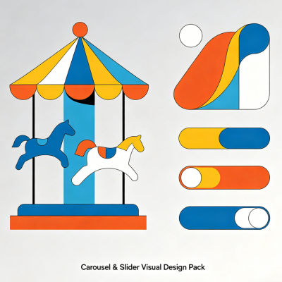Carousel & Slider Visual Design Pack