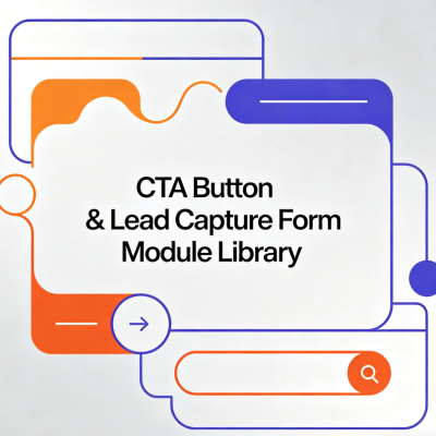 CTA Button & Lead Capture Form Module Library