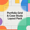 Portfolio Grid & Case Study Layout Pack