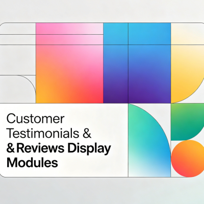 Customer Testimonials & Reviews Display Modules