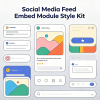 Social Media Feed Embed Module Style Kit